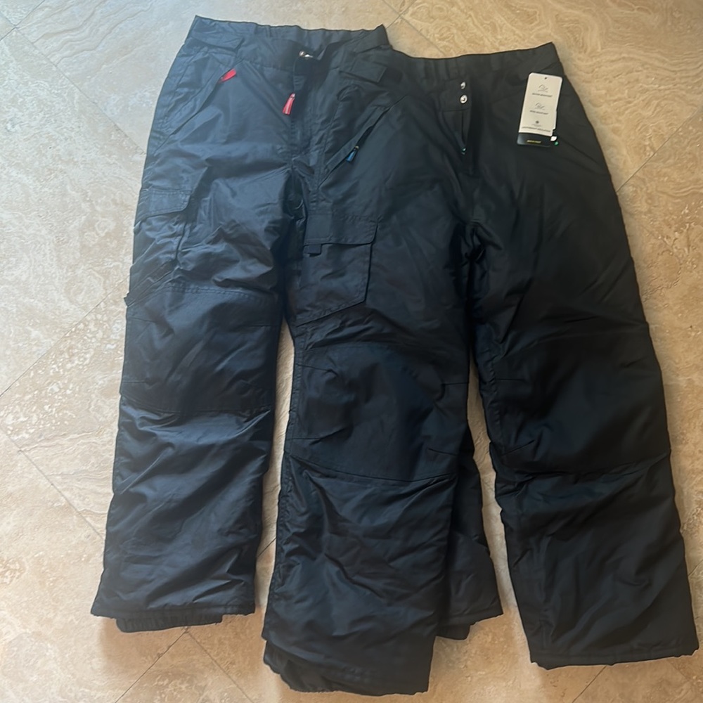 2 Champion snow pants